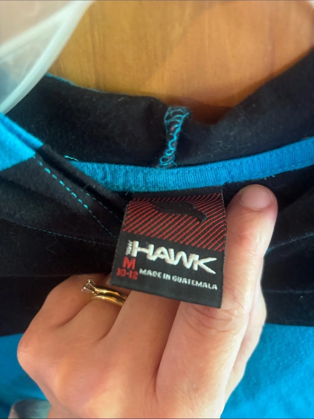 Tony Hawk- Boy’s Hooded Stripe Shirt